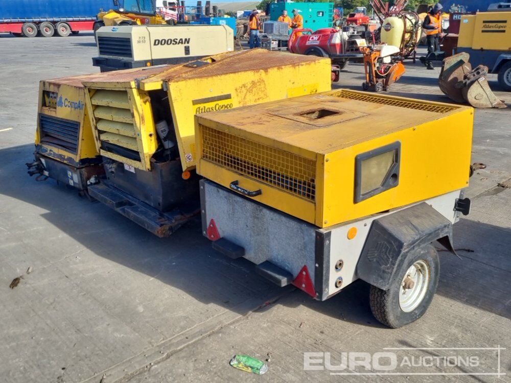 Comp Air Compressor (Engine Missing), Atlas Copco Single Axle Compressor (Engine Missing), Comp Air Single Axle Compressor (Engine Missing) - Luftkompressor: bild 5 Comp Air Compressor (Engine Missing), Atlas Copco Single Axle Compressor (Engine Missing), Comp Air Single Axle Compressor (Engine Missing) - Luftkompressor: bild 5