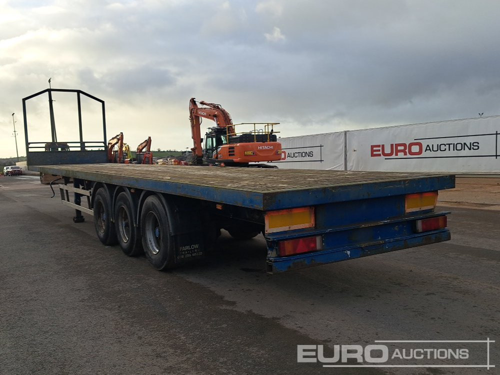 Dennison 45' Tri Axle Flat Trailer - Flaktrailer: bild 3 Dennison 45' Tri Axle Flat Trailer - Flaktrailer: bild 3