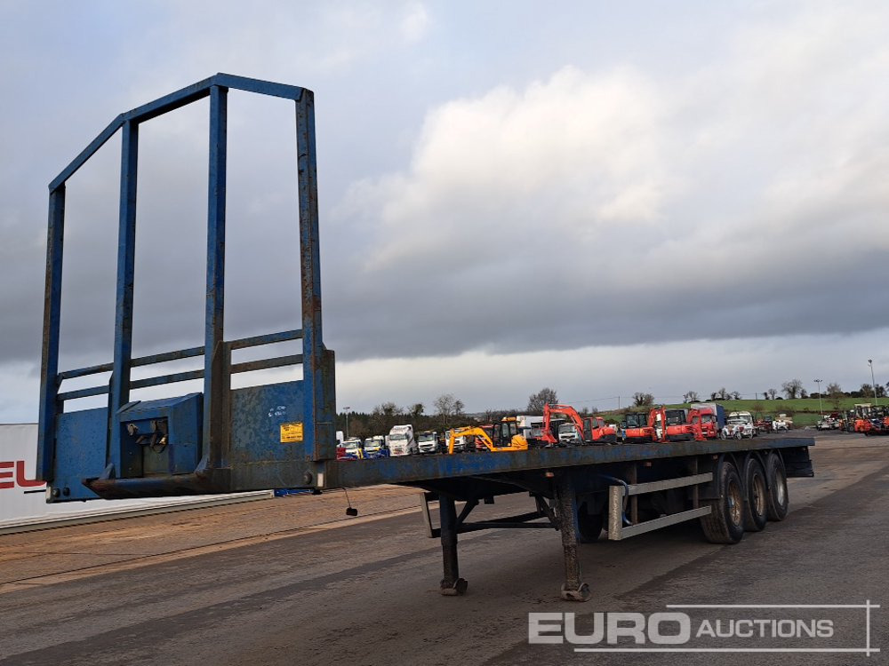 Dennison 45' Tri Axle Flat Trailer - Flaktrailer: bild 1 Dennison 45' Tri Axle Flat Trailer - Flaktrailer: bild 1