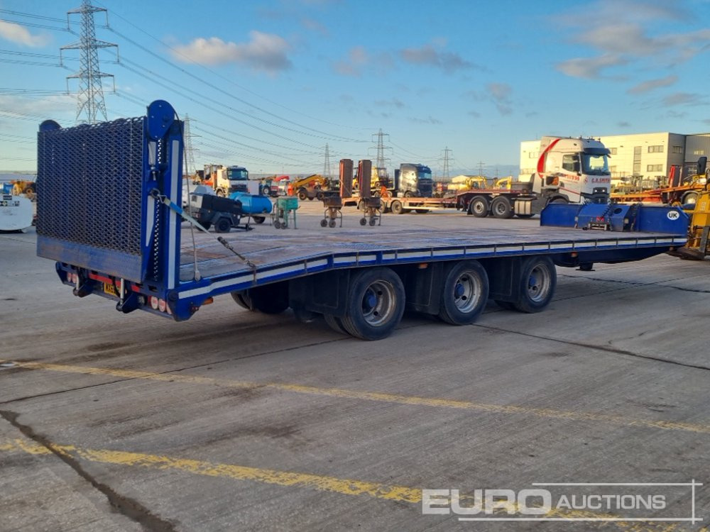 Donbur Tri Axle Drawbar Low Loader Trailer, Winch, Hydraulic Ramp - Låg lastare trailer: bild 5 Donbur Tri Axle Drawbar Low Loader Trailer, Winch, Hydraulic Ramp - Låg lastare trailer: bild 5