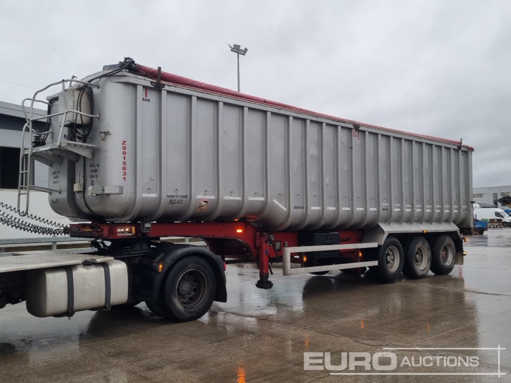 Fruehauf Tri Axle Bulk Tipper Trailer, Easy Sheet (CAT C - Insurance Loss) - Tippbil semitrailer: bild 1 Fruehauf Tri Axle Bulk Tipper Trailer, Easy Sheet (CAT C - Insurance Loss) - Tippbil semitrailer: bild 1