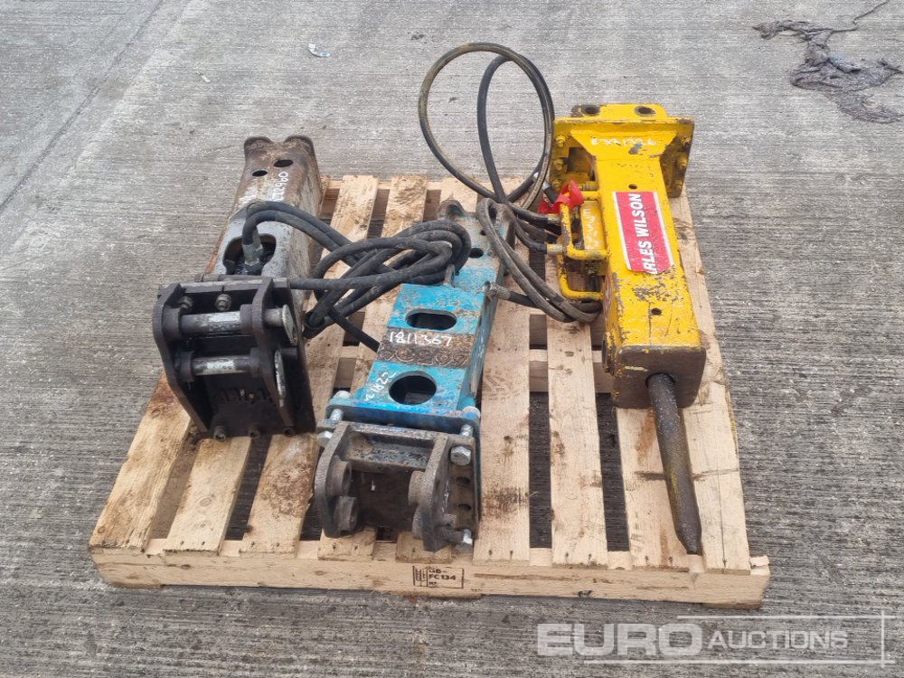 Hydraulic Breaker 30mm Pin to suit Mini Excavator - Hydraulisk hammare: bild 4 Hydraulic Breaker 30mm Pin to suit Mini Excavator - Hydraulisk hammare: bild 4