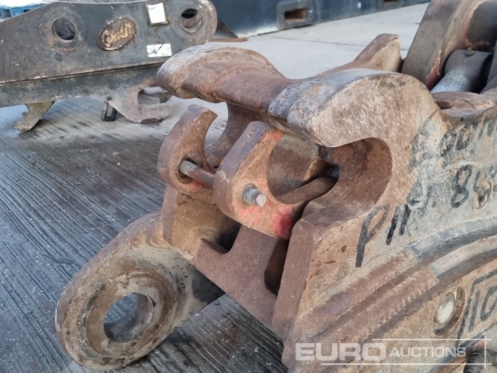 Redskapsfäste Hydraulic Double Lock Quick Hitch 80mm Pin to suit 20 Ton Excavator: bild 15 Redskapsfäste Hydraulic Double Lock Quick Hitch 80mm Pin to suit 20 Ton Excavator: bild 15