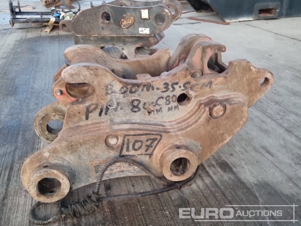 Redskapsfäste Hydraulic Double Lock Quick Hitch 80mm Pin to suit 20 Ton Excavator: bild 17 Redskapsfäste Hydraulic Double Lock Quick Hitch 80mm Pin to suit 20 Ton Excavator: bild 17