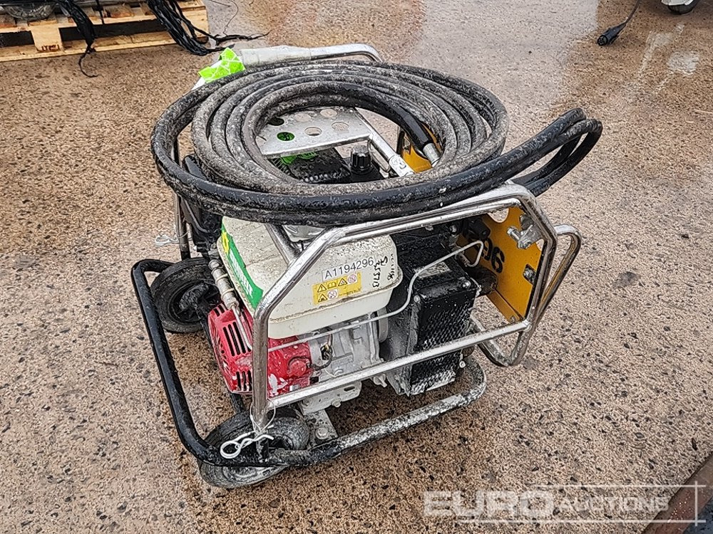 JCB Beaver Petrol Hydraulic Powerpack, Honda Engine, Hose - Asfaltmaskin: bild 1 JCB Beaver Petrol Hydraulic Powerpack, Honda Engine, Hose - Asfaltmaskin: bild 1