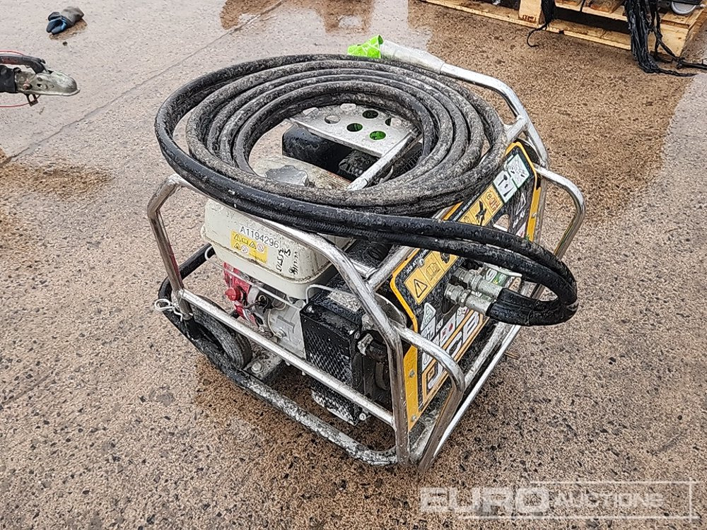 JCB Beaver Petrol Hydraulic Powerpack, Honda Engine, Hose - Asfaltmaskin: bild 2 JCB Beaver Petrol Hydraulic Powerpack, Honda Engine, Hose - Asfaltmaskin: bild 2