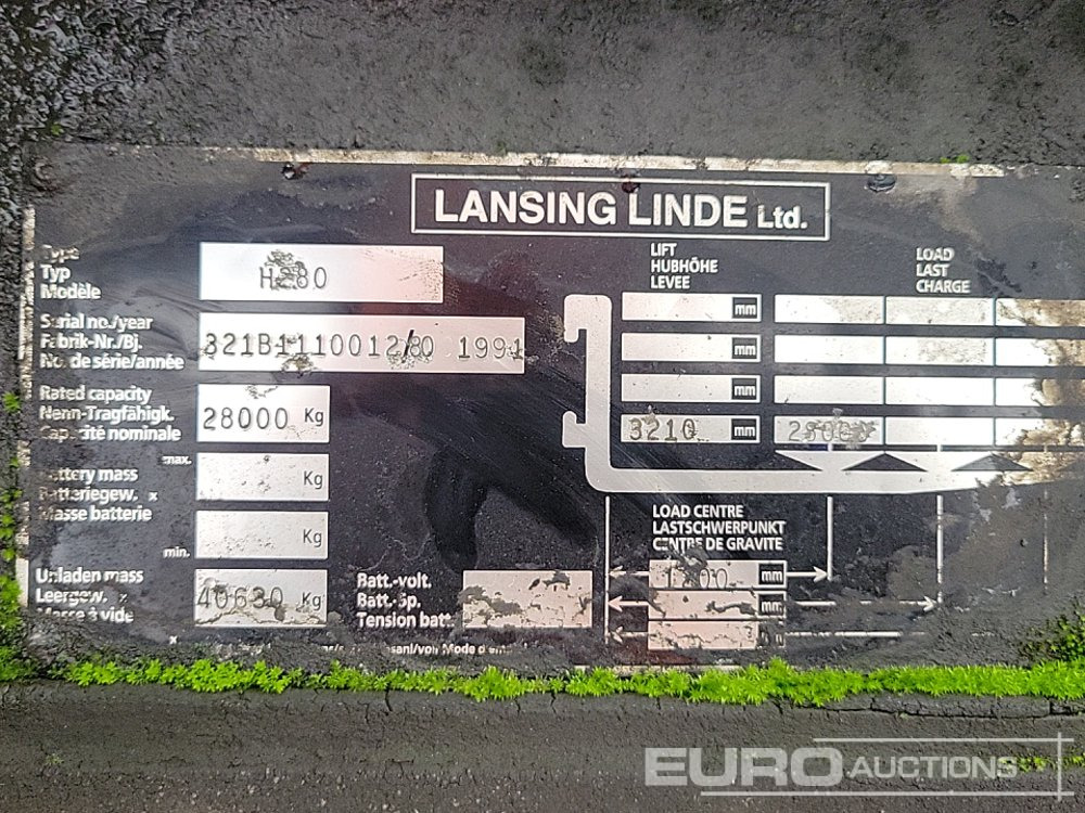 Motviktstruck Lansing -Linde H280: bild 42