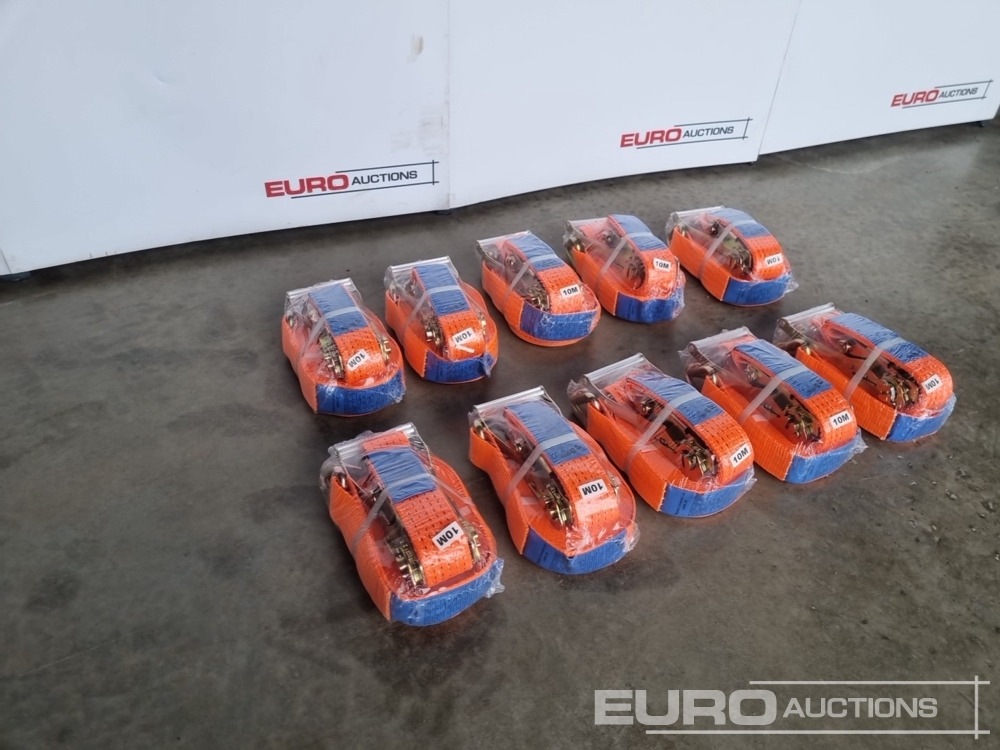 Unused Boss 10M 5T Ratchet Strap (10 of) - Lantbruksmaskiner: bild 4 Unused Boss 10M 5T Ratchet Strap (10 of) - Lantbruksmaskiner: bild 4