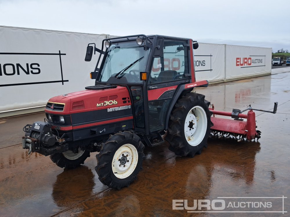 Mitsubishi MT246 - Minitraktor: bild 1 Mitsubishi MT246 - Minitraktor: bild 1