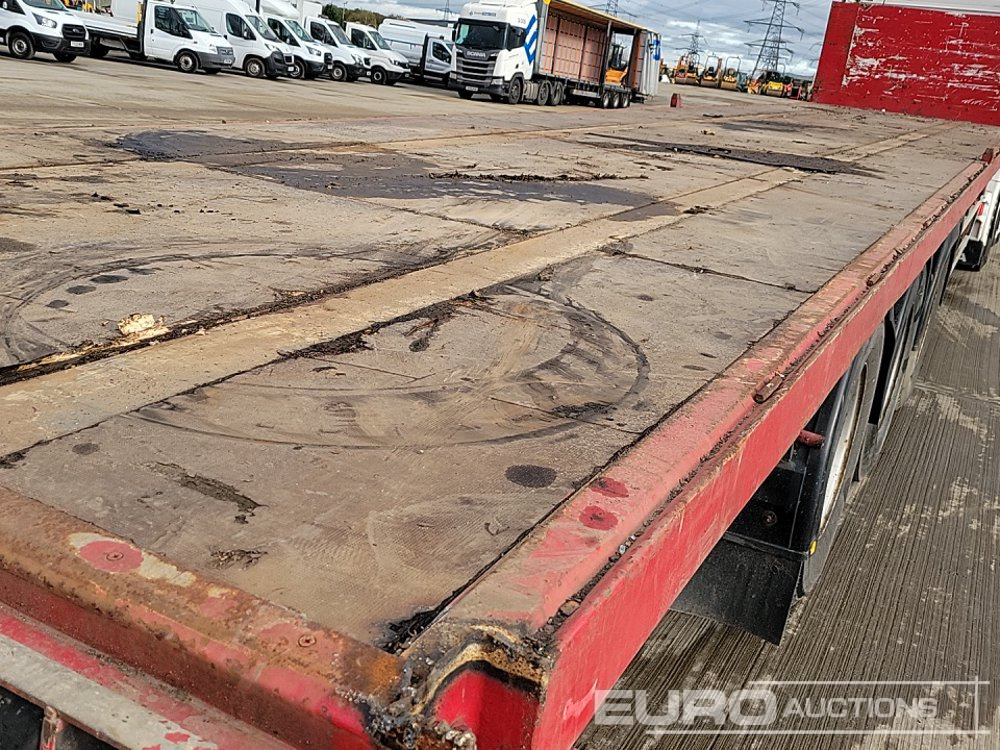 Flaktrailer Montracon Tri Axle Flat Bed Trailer: bild 19 Flaktrailer Montracon Tri Axle Flat Bed Trailer: bild 19