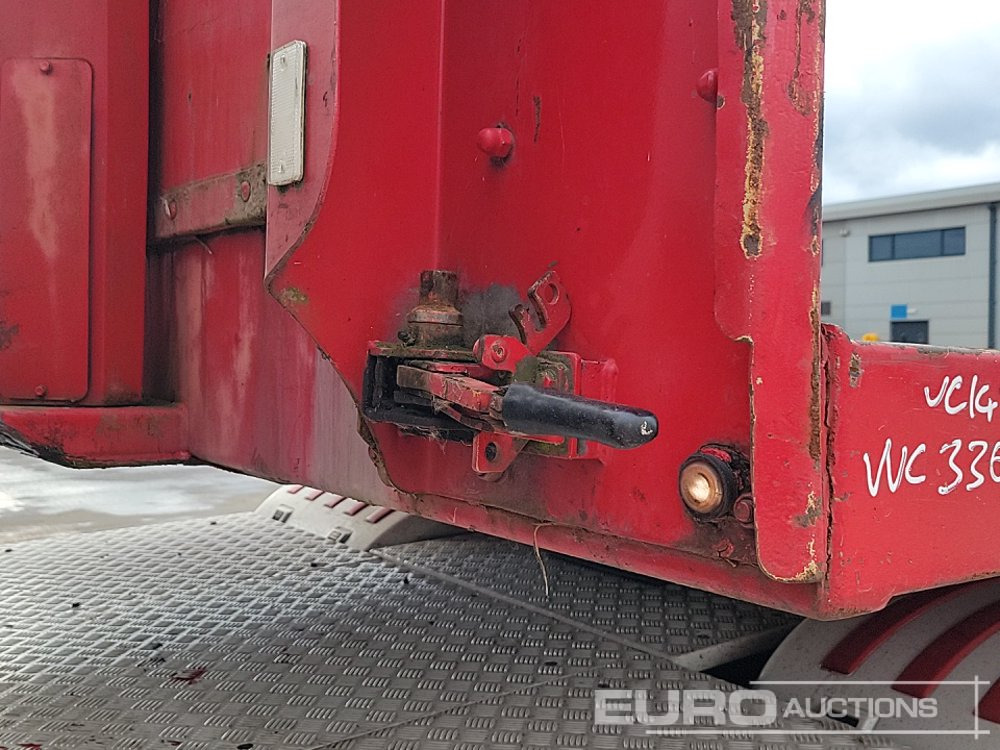 Flaktrailer Montracon Tri Axle Flat Bed Trailer: bild 38 Flaktrailer Montracon Tri Axle Flat Bed Trailer: bild 38