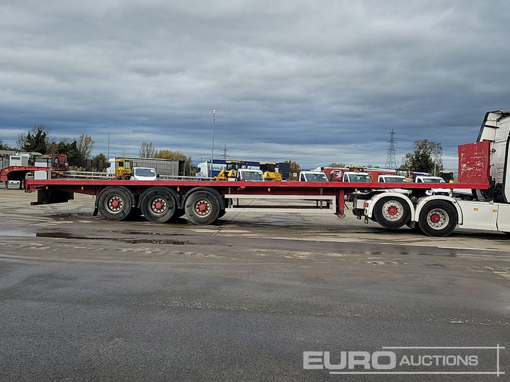 Flaktrailer Montracon Tri Axle Flat Bed Trailer: bild 6 Flaktrailer Montracon Tri Axle Flat Bed Trailer: bild 6