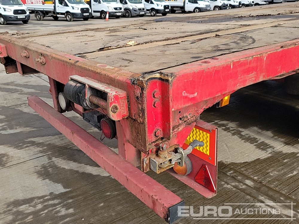 Flaktrailer Montracon Tri Axle Flat Bed Trailer: bild 17 Flaktrailer Montracon Tri Axle Flat Bed Trailer: bild 17