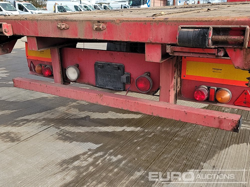 Flaktrailer Montracon Tri Axle Flat Bed Trailer: bild 16 Flaktrailer Montracon Tri Axle Flat Bed Trailer: bild 16