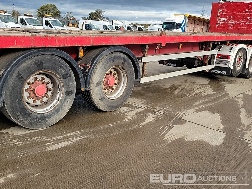 Flaktrailer Montracon Tri Axle Flat Bed Trailer: bild 22 Flaktrailer Montracon Tri Axle Flat Bed Trailer: bild 22