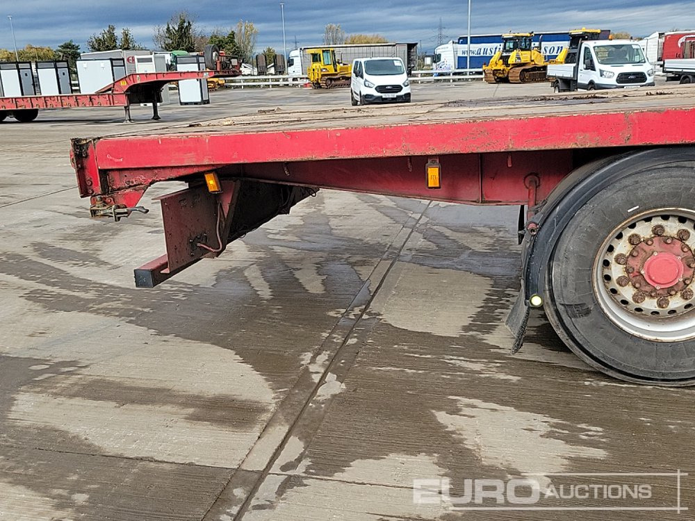 Flaktrailer Montracon Tri Axle Flat Bed Trailer: bild 21 Flaktrailer Montracon Tri Axle Flat Bed Trailer: bild 21