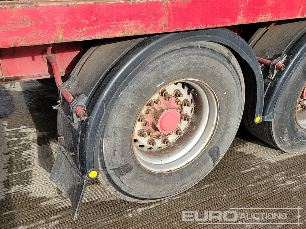 Flaktrailer Montracon Tri Axle Flat Bed Trailer: bild 12 Flaktrailer Montracon Tri Axle Flat Bed Trailer: bild 12