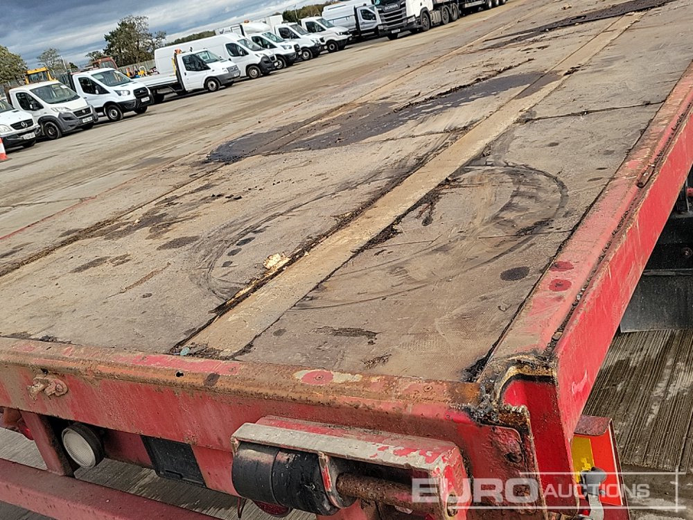 Flaktrailer Montracon Tri Axle Flat Bed Trailer: bild 18 Flaktrailer Montracon Tri Axle Flat Bed Trailer: bild 18