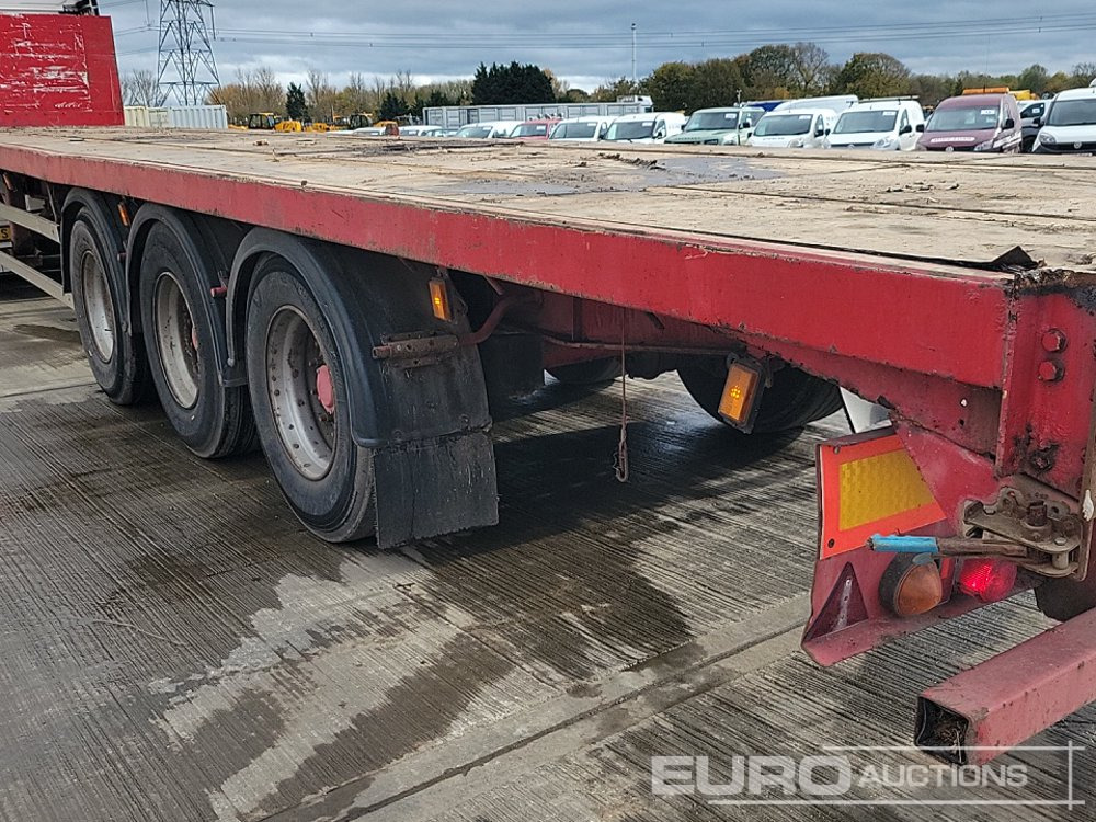 Flaktrailer Montracon Tri Axle Flat Bed Trailer: bild 30 Flaktrailer Montracon Tri Axle Flat Bed Trailer: bild 30