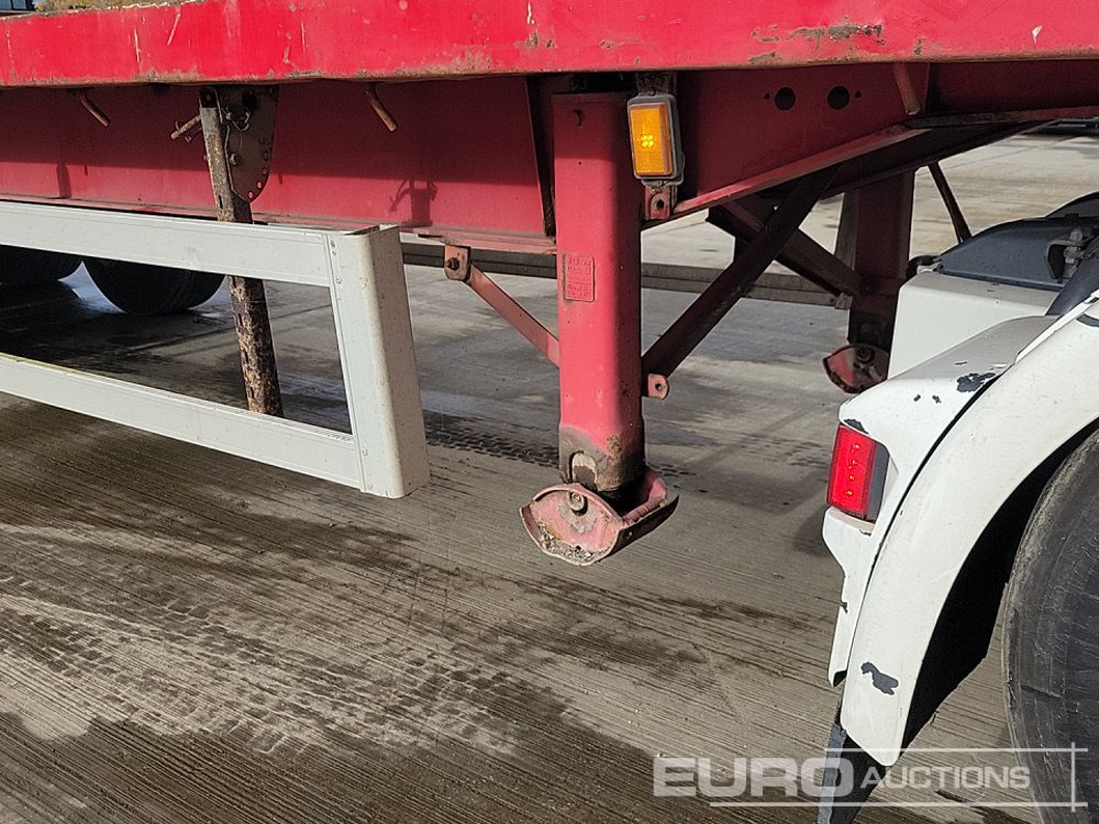 Flaktrailer Montracon Tri Axle Flat Bed Trailer: bild 24 Flaktrailer Montracon Tri Axle Flat Bed Trailer: bild 24