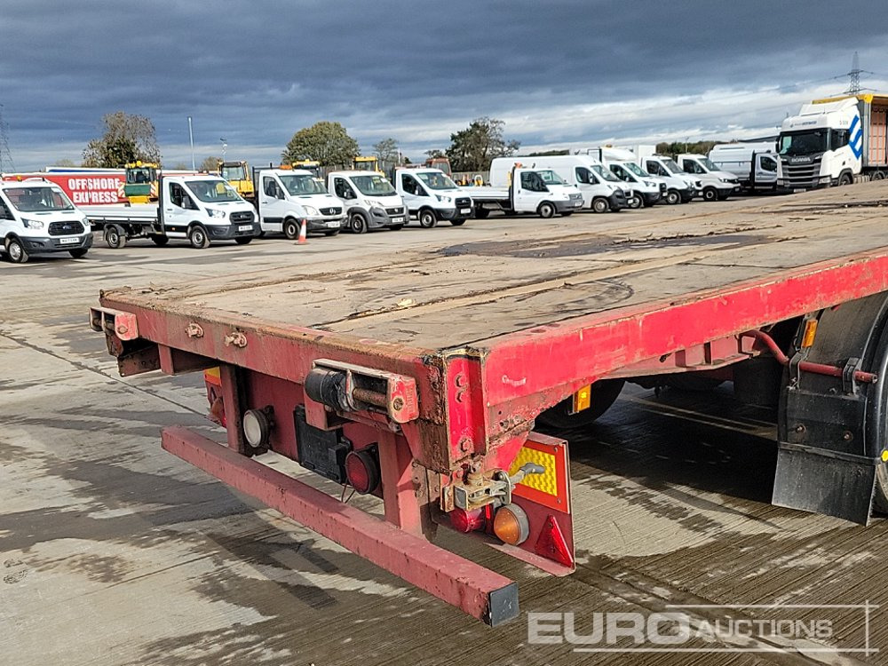 Flaktrailer Montracon Tri Axle Flat Bed Trailer: bild 15 Flaktrailer Montracon Tri Axle Flat Bed Trailer: bild 15