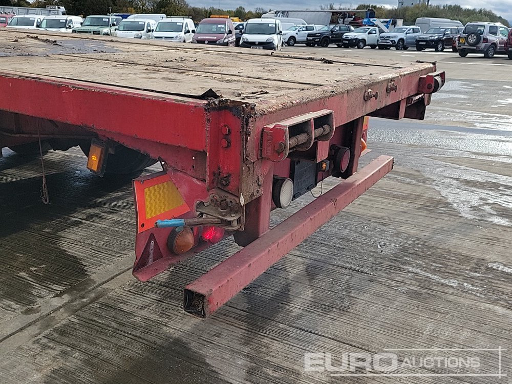 Flaktrailer Montracon Tri Axle Flat Bed Trailer: bild 29 Flaktrailer Montracon Tri Axle Flat Bed Trailer: bild 29