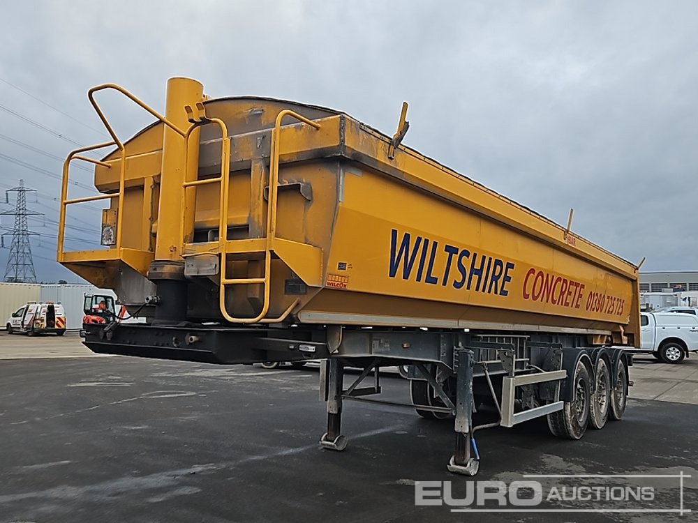 2018 Wilcox Tri Axle Bulk Tipping Trailer, Easy Sheet - Övrig maskin: bild 1 2018 Wilcox Tri Axle Bulk Tipping Trailer, Easy Sheet - Övrig maskin: bild 1