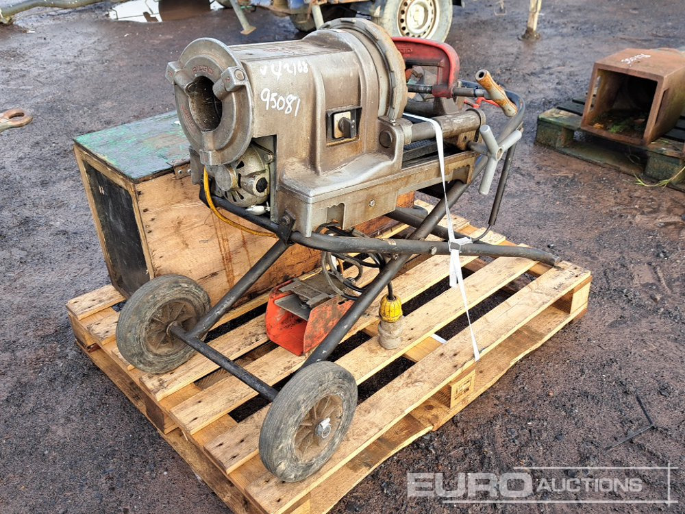Ridgid 1233 110v Pipe Threading Machine - Garage & Verkstadsutrustning: bild 1 Ridgid 1233 110v Pipe Threading Machine - Garage & Verkstadsutrustning: bild 1