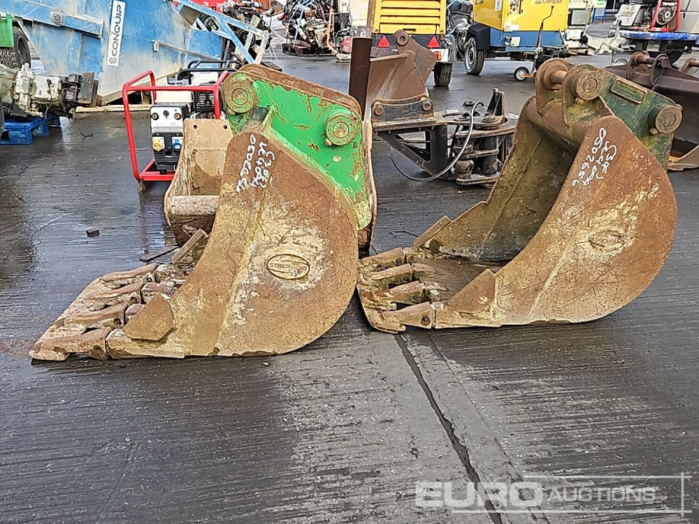 Strickland 36", 24", 24" Digging Bucket 45mm Pin to suit 4-6 Ton Excavator - Skopa: bild 2 Strickland 36", 24", 24" Digging Bucket 45mm Pin to suit 4-6 Ton Excavator - Skopa: bild 2