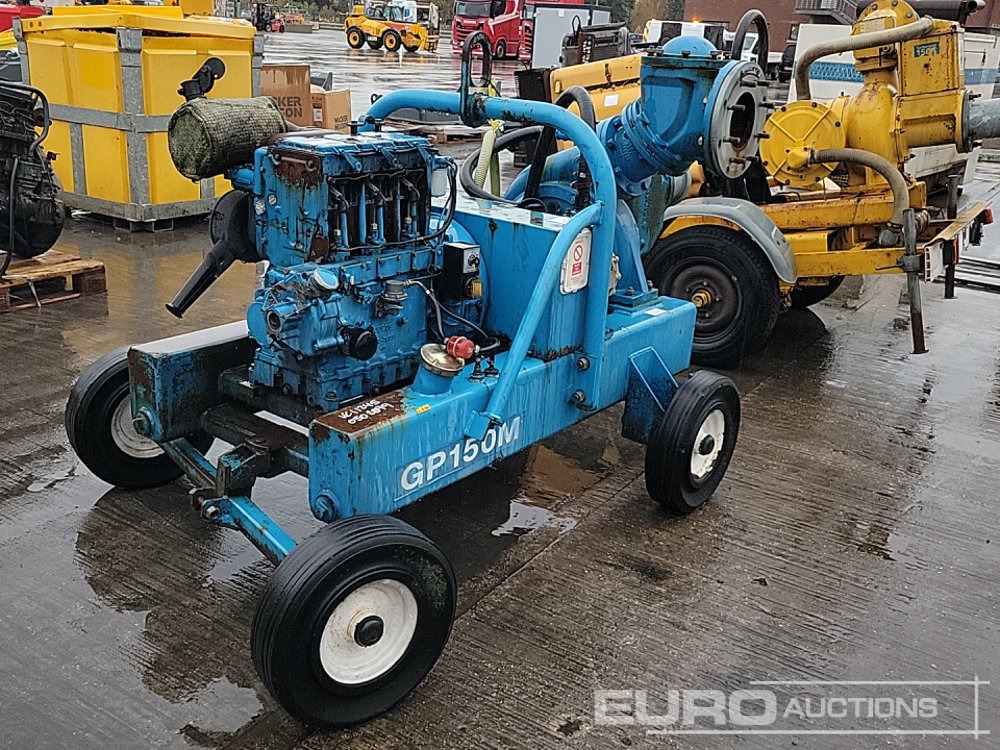 Twin Axle 6" Water Pump, Lister Engine - Vattenpump: bild 1 Twin Axle 6" Water Pump, Lister Engine - Vattenpump: bild 1