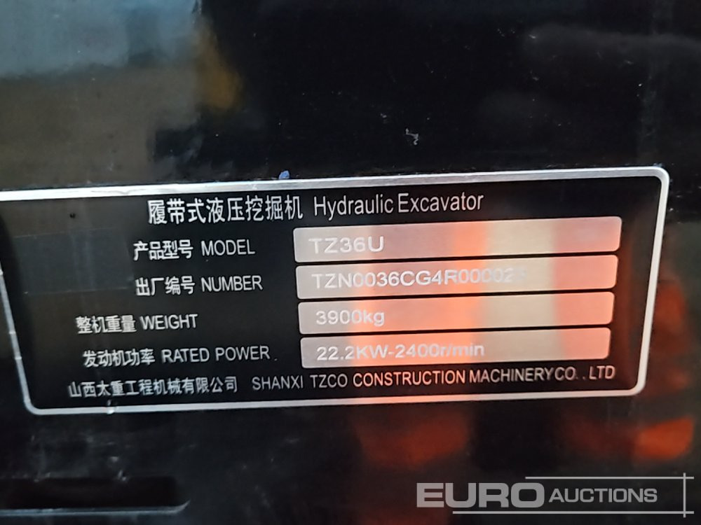 Minigrävmaskin Unused 2025 Aipha TZ36U: bild 47 Minigrävmaskin Unused 2025 Aipha TZ36U: bild 47