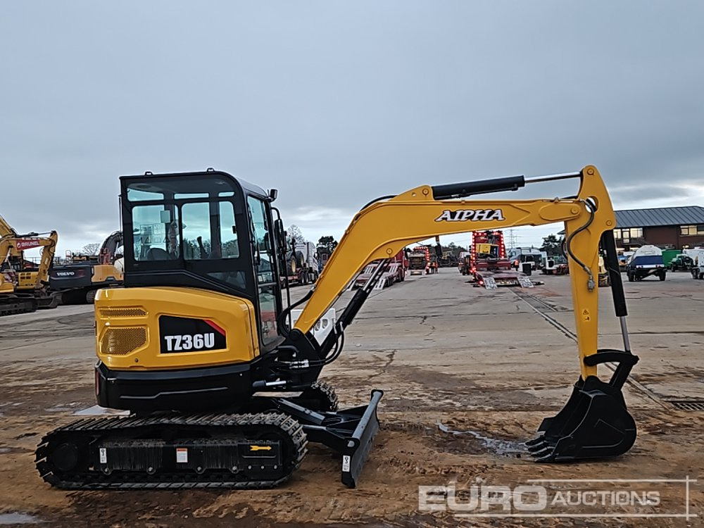 Minigrävmaskin Unused 2025 Aipha TZ36U: bild 6 Minigrävmaskin Unused 2025 Aipha TZ36U: bild 6