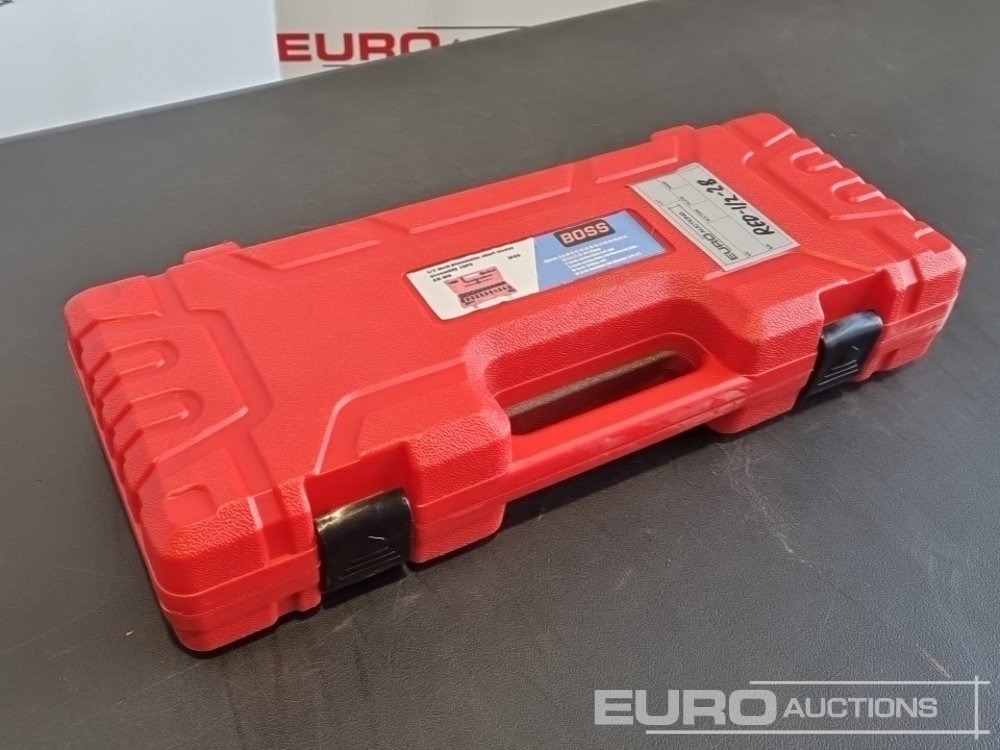 Unused 2025 Boss 1/2" 28pc Pneumatic Short Sleeve Socket Set, 3" Connecting Rod, 5" Connecting Rod Universal Joint, 10" Sliding Rod, 10" Bending Rod Adapter 3/4"-1/2" - Garage & Verkstadsutrustning: bild 1 Unused 2025 Boss 1/2" 28pc Pneumatic Short Sleeve Socket Set, 3" Connecting Rod, 5" Connecting Rod Universal Joint, 10" Sliding Rod, 10" Bending Rod Adapter 3/4"-1/2" - Garage & Verkstadsutrustning: bild 1