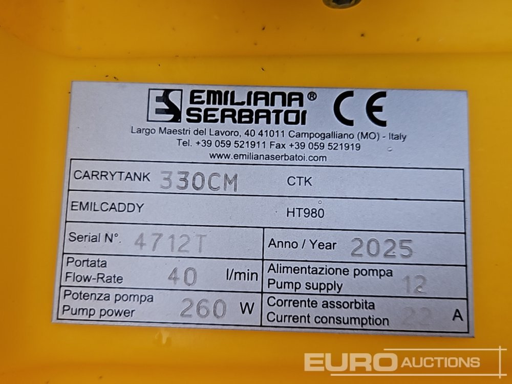 Lagringstank Unused 2025 Emiliana Serbatoi 330CM: bild 15 Lagringstank Unused 2025 Emiliana Serbatoi 330CM: bild 15