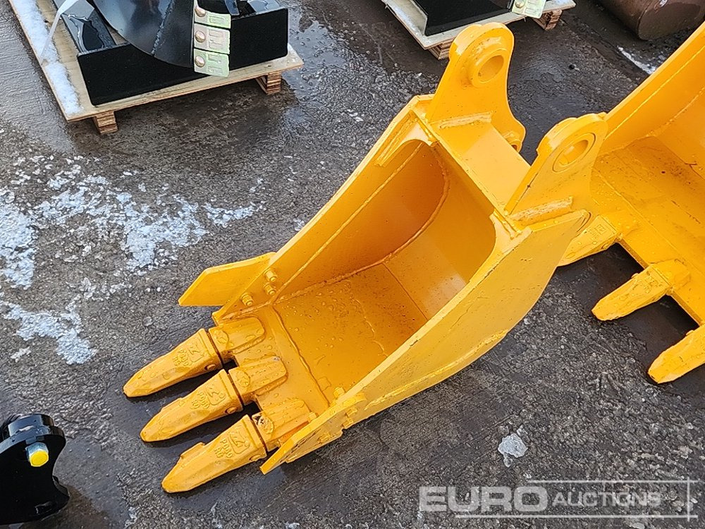 Unused 2025 GIYI 12" Bucket 45mm Pin to suit 4-6 Ton Excavator - Skopa: bild 4 Unused 2025 GIYI 12" Bucket 45mm Pin to suit 4-6 Ton Excavator - Skopa: bild 4