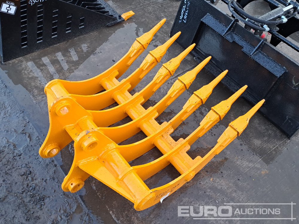 Unused 2025 GIYI 32" Rake 45mm Pin to suit 4-6 Ton Excavator - Skopa: bild 3 Unused 2025 GIYI 32" Rake 45mm Pin to suit 4-6 Ton Excavator - Skopa: bild 3