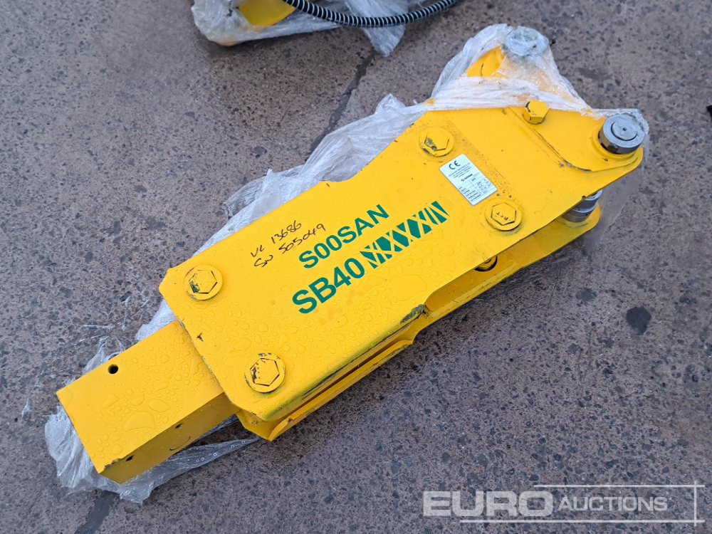 Unused 2025 Soosan SB40 - Hydraulisk hammare: bild 1 Unused 2025 Soosan SB40 - Hydraulisk hammare: bild 1