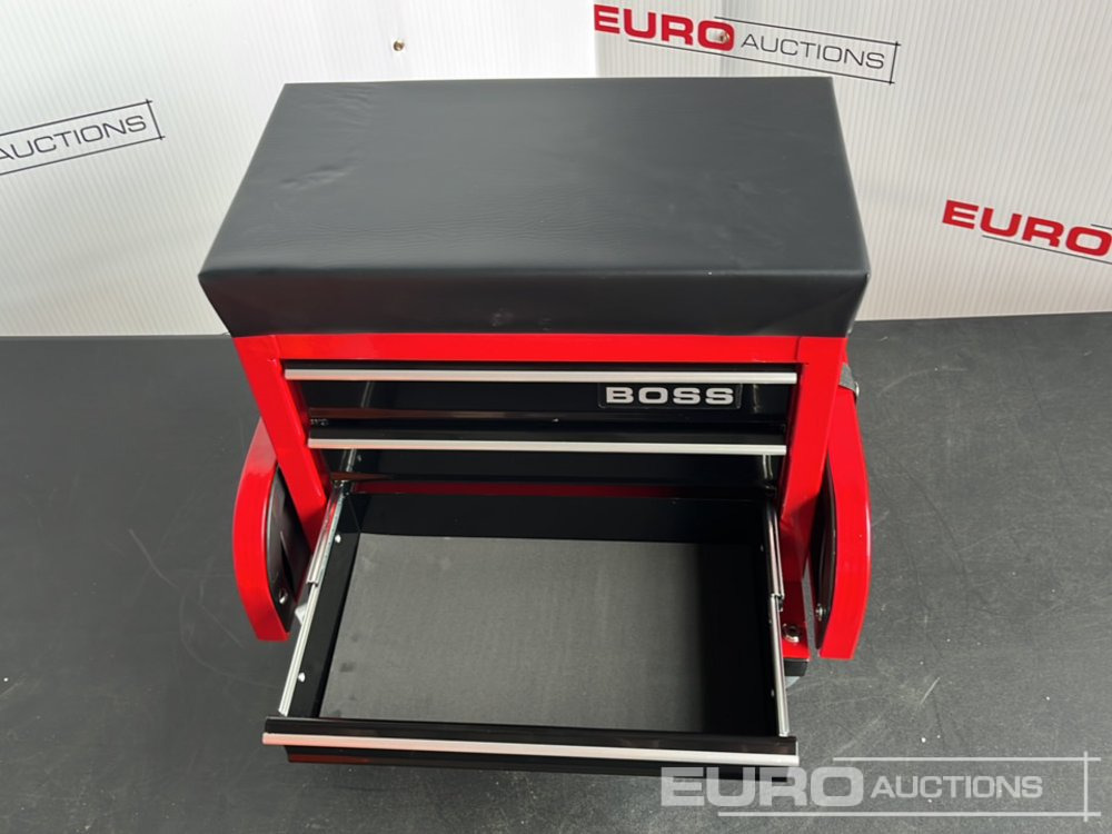 Garage & Verkstadsutrustning Unused Boss Wheeled Stool Tool Box, 3 Drawers, Magnetic Trays: bild 19 Garage & Verkstadsutrustning Unused Boss Wheeled Stool Tool Box, 3 Drawers, Magnetic Trays: bild 19