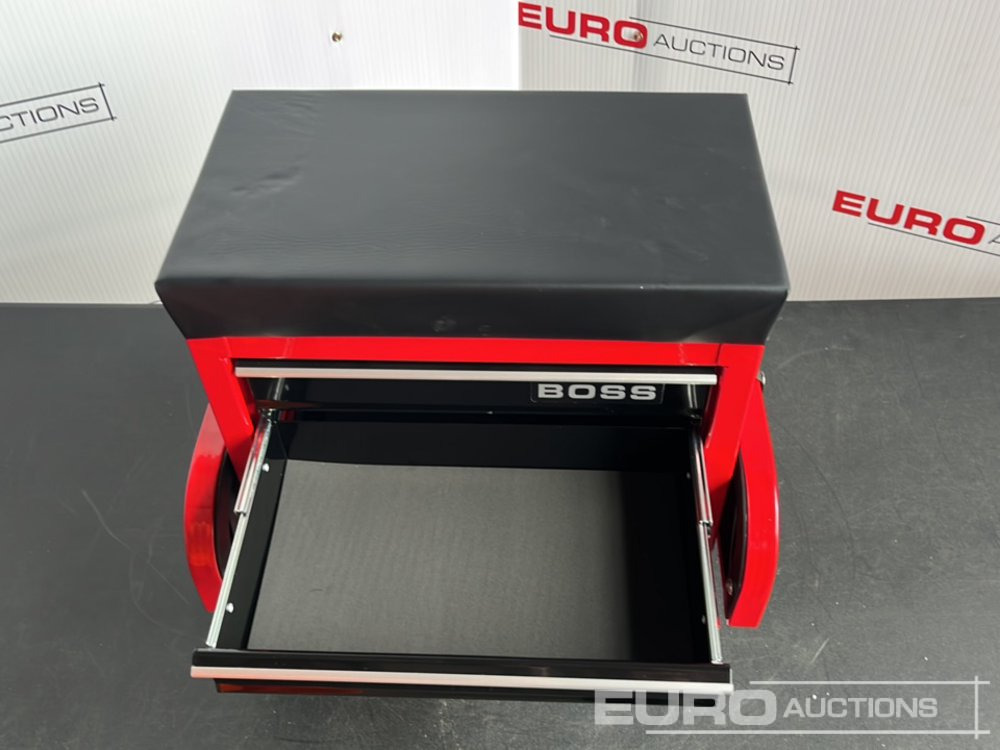 Garage & Verkstadsutrustning Unused Boss Wheeled Stool Tool Box, 3 Drawers, Magnetic Trays: bild 18 Garage & Verkstadsutrustning Unused Boss Wheeled Stool Tool Box, 3 Drawers, Magnetic Trays: bild 18