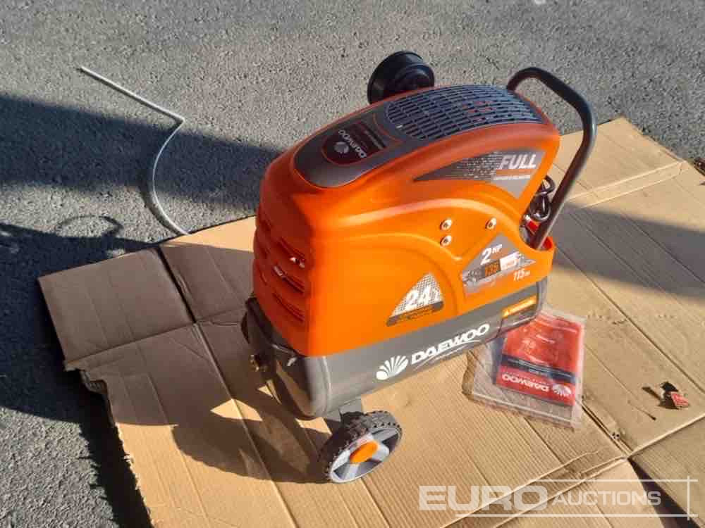 Unused Daewoo DAAC24DN 24 Litre 230 Volt Compressor - Luftkompressor: bild 1 Unused Daewoo DAAC24DN 24 Litre 230 Volt Compressor - Luftkompressor: bild 1