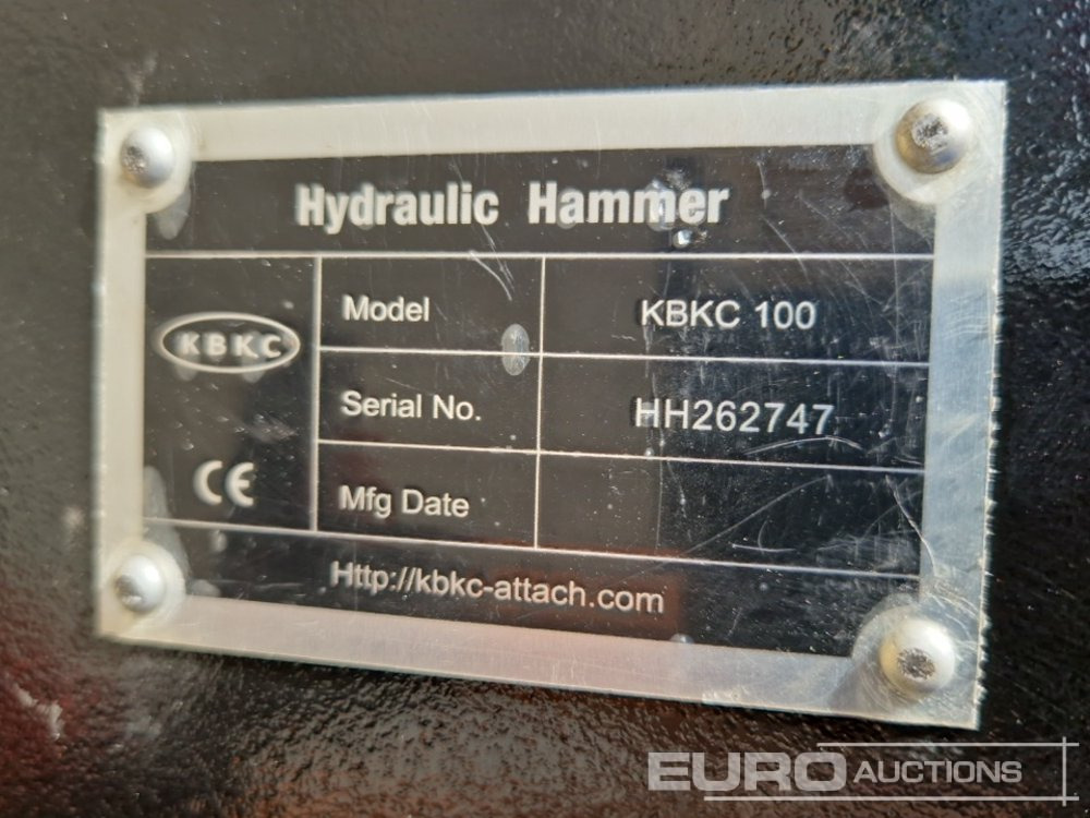 Unused KBKC 1000 - Hydraulisk hammare: bild 5 Unused KBKC 1000 - Hydraulisk hammare: bild 5