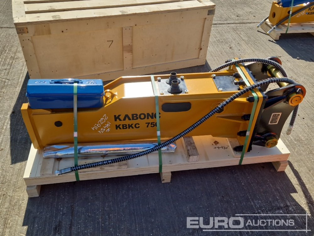 Unused KBKC 750 - Hydraulisk hammare: bild 2 Unused KBKC 750 - Hydraulisk hammare: bild 2