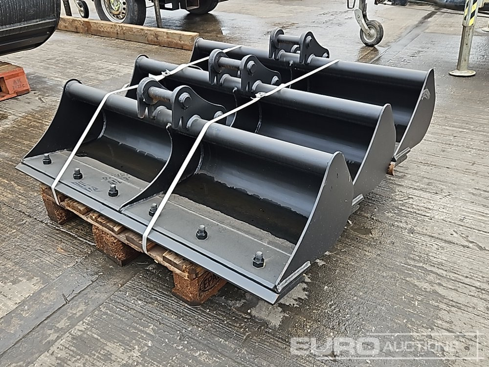Unused Miller 36", 36", 36" Ditching Bucket 35mm Pin to suit Mini Excavator - Skopa: bild 1 Unused Miller 36", 36", 36" Ditching Bucket 35mm Pin to suit Mini Excavator - Skopa: bild 1