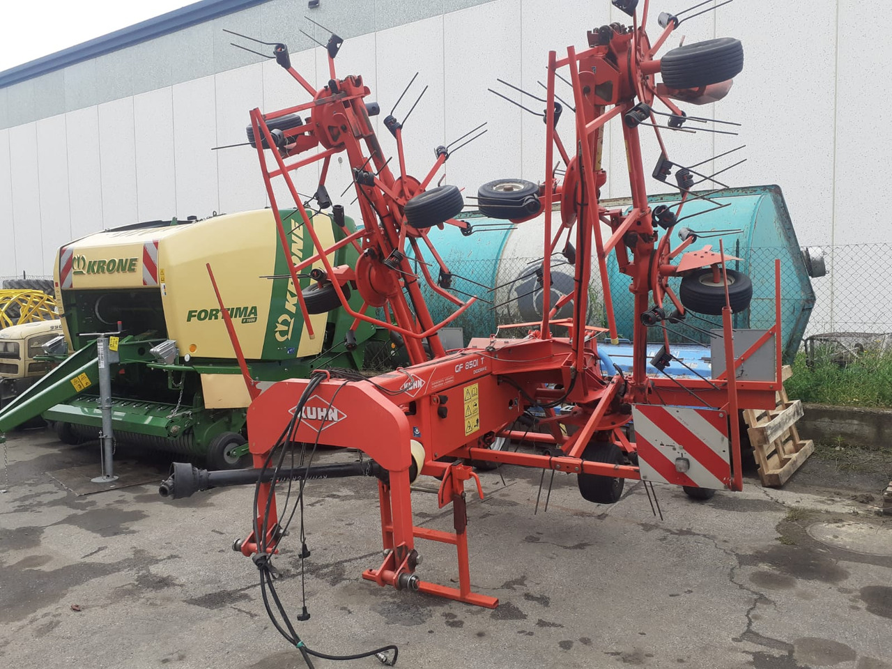 Voltafieno usato Kuhn GF 8501 T - Hövändare: bild 2 Voltafieno usato Kuhn GF 8501 T - Hövändare: bild 2