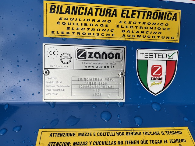 Zanon TFM2R 1900 - Slagklippare: bild 3 Zanon TFM2R 1900 - Slagklippare: bild 3