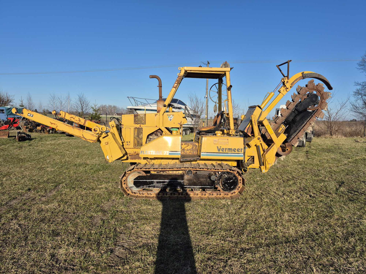 VERMEER Flextrak 75 Pługoukładacz - Kedjegrävare: bild 1 VERMEER Flextrak 75 Pługoukładacz - Kedjegrävare: bild 1