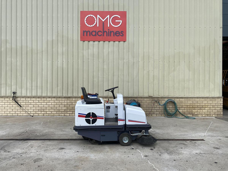 Dulevo 1100 EH, Veegmachine, Hoogkieper - Sopmaskin: bild 1 Dulevo 1100 EH, Veegmachine, Hoogkieper - Sopmaskin: bild 1