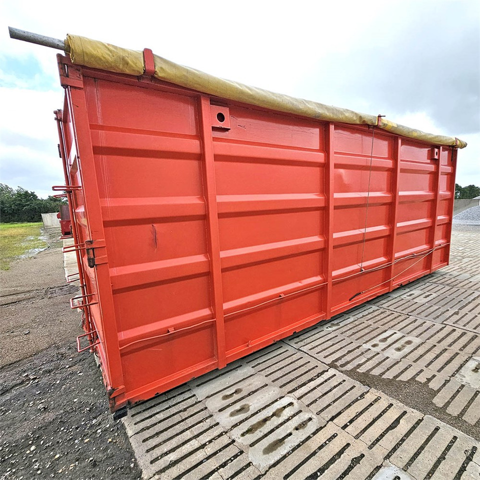 ABC Træfliscontainer med pressening. - Lastväxlarflak: bild 3 ABC Træfliscontainer med pressening. - Lastväxlarflak: bild 3