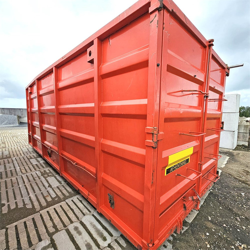 ABC Træfliscontainer med pressening. - Lastväxlarflak: bild 4 ABC Træfliscontainer med pressening. - Lastväxlarflak: bild 4