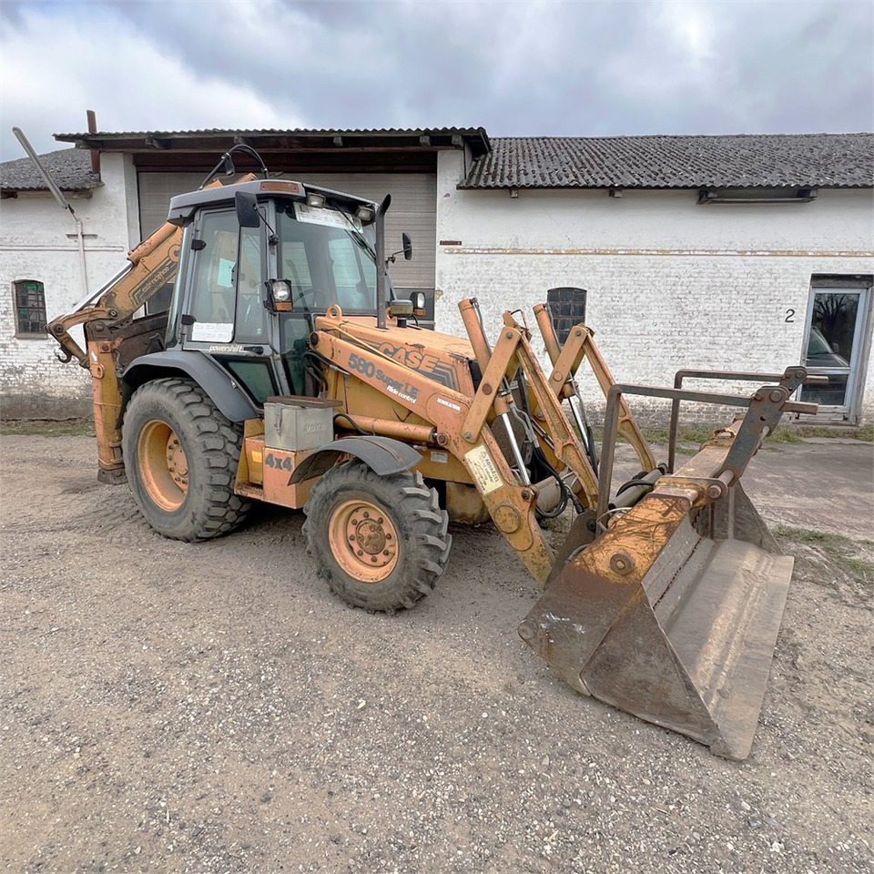 Case 580 Super LE Turbo - Grävlastare: bild 1 Case 580 Super LE Turbo - Grävlastare: bild 1